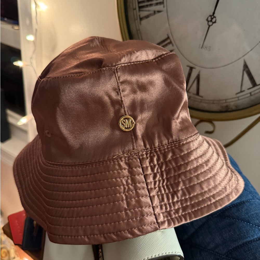 Steve Madden Metallic Copper Bucket Hat
